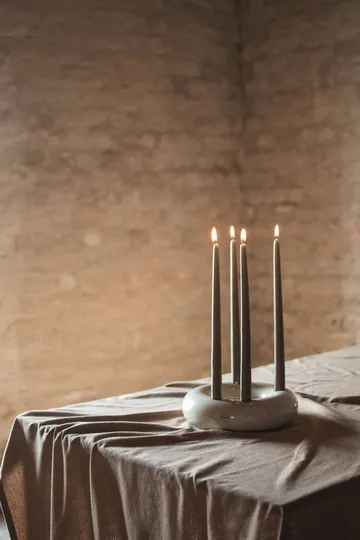 Float candle holder - Shiny cream - DBKD
