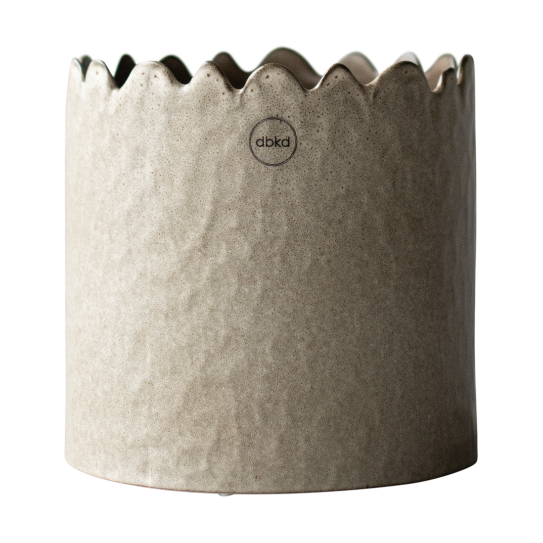 DBKD Flowery pot Ø16 cm Beige
