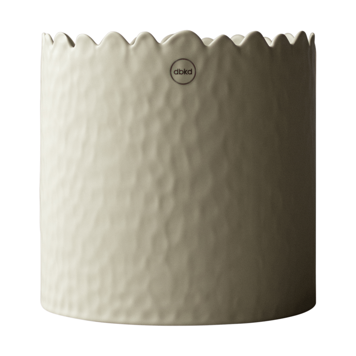 DBKD Flowery pot Ø20 cm Cream