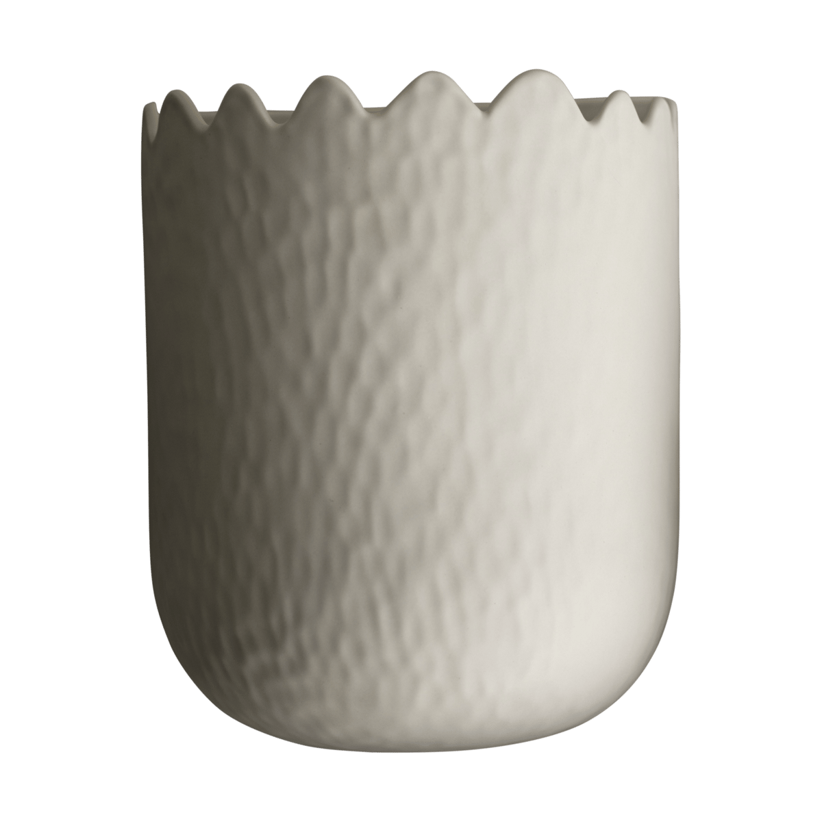 DBKD Flowery wall pot 24 cm Cream | Scandinavian Design | Flower pots | Beige