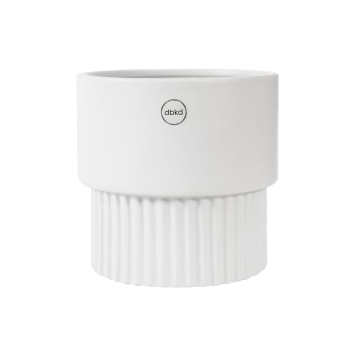 Front flower pot Ø16, white DBKD