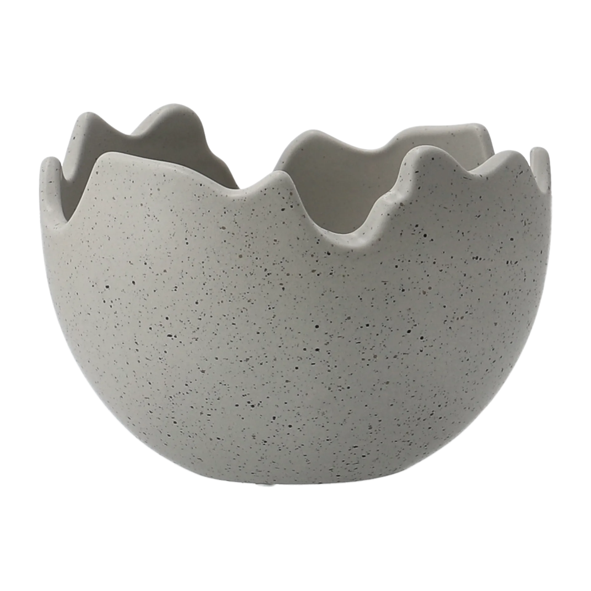 Happy Easter bowl egg shell large, mole dot DBKD