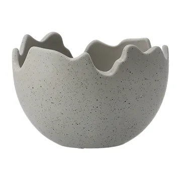 Happy Easter bowl egg shell large - mole dot - DBKD