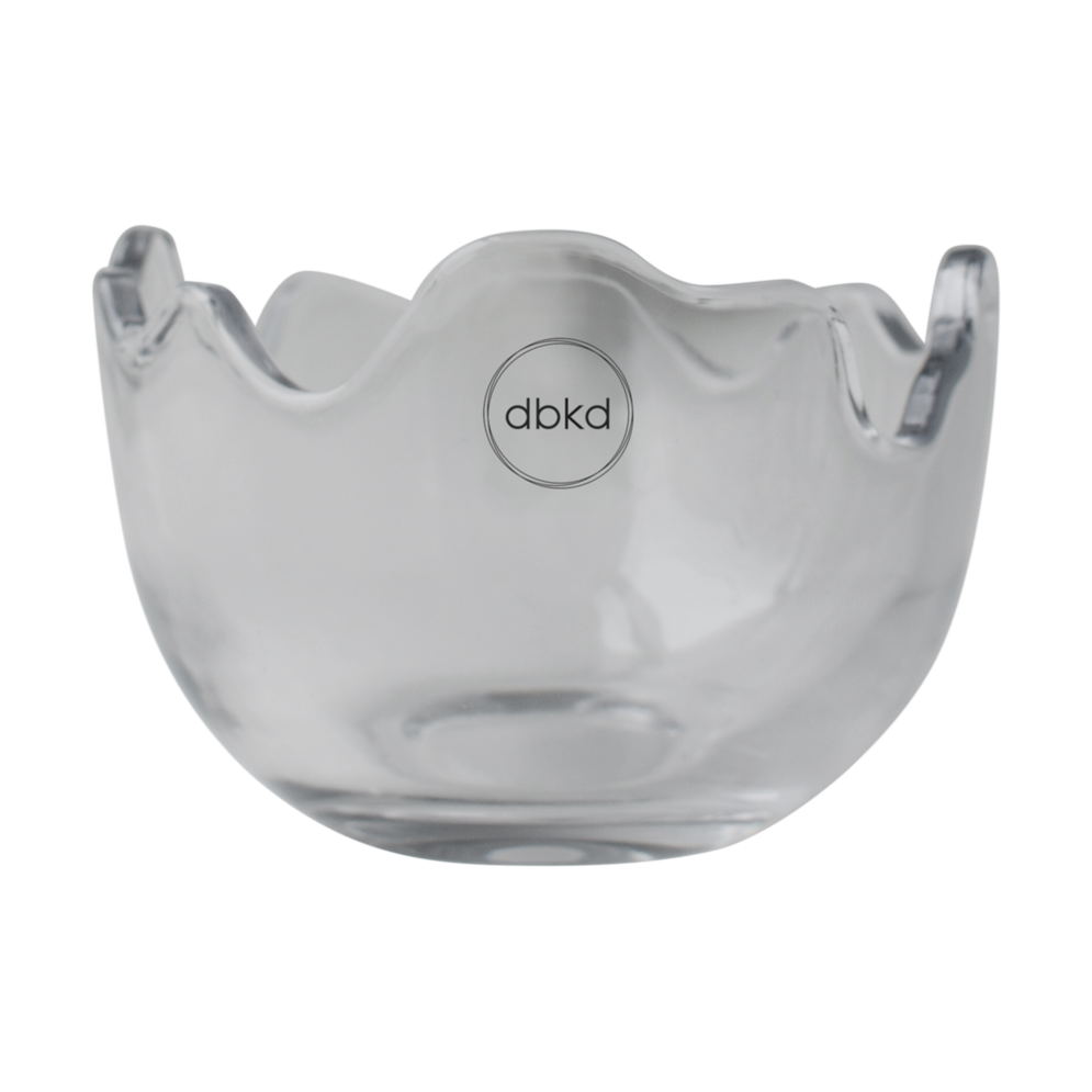 DBKD Happy Easter bowl small Clear | Scandinavian Design | Decorative bowls | Transparent