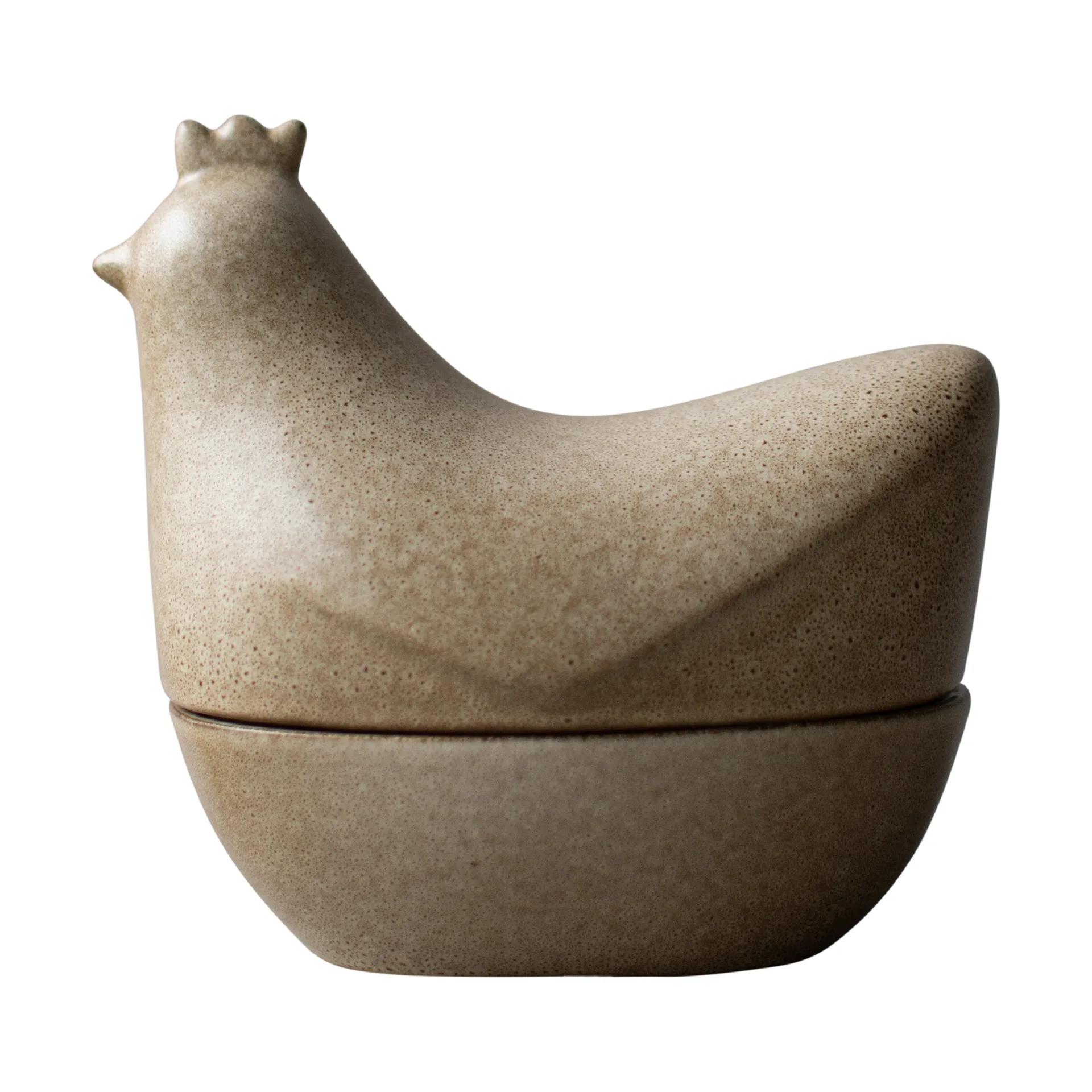 Happy hen bowl, Beige DBKD