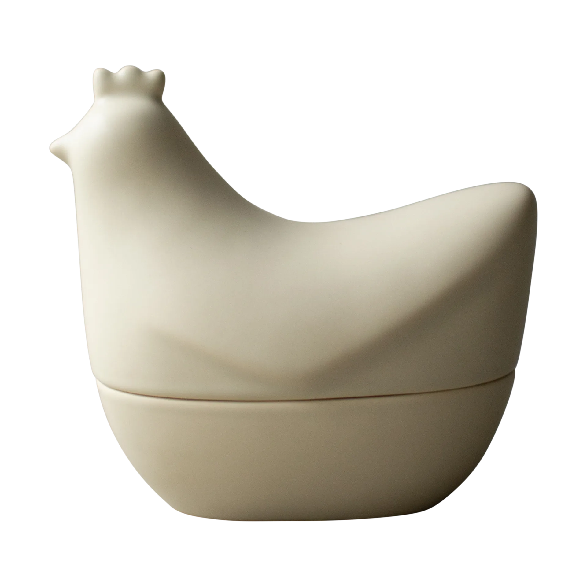 Happy hen bowl, Cream DBKD