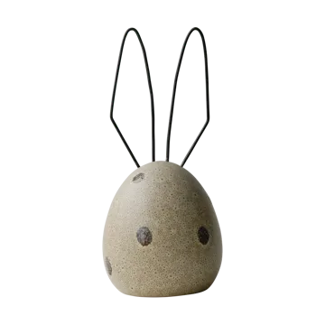 Hare Easter decoration H18 cm - Beige dot - DBKD