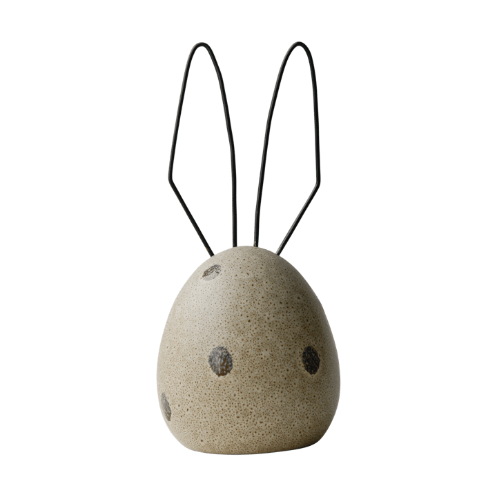 Hare Easter decoration H18 cm - Beige dot - DBKD