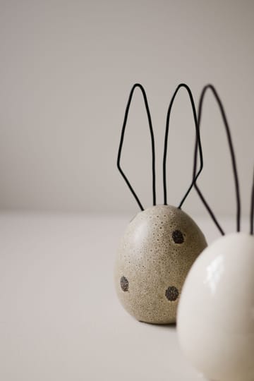 Hare Easter decoration H18 cm - Beige dot - DBKD