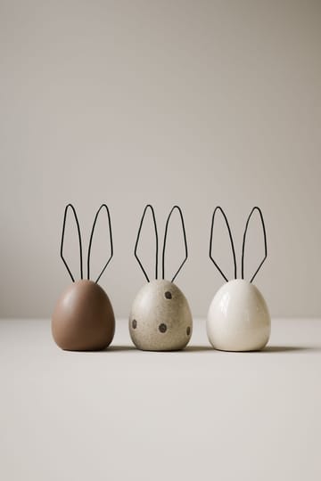 Hare Easter decoration H18 cm - Beige dot - DBKD
