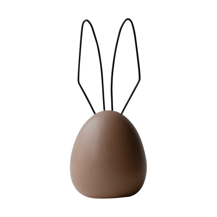 Hare Easter decoration H18 cm - Nougat - DBKD
