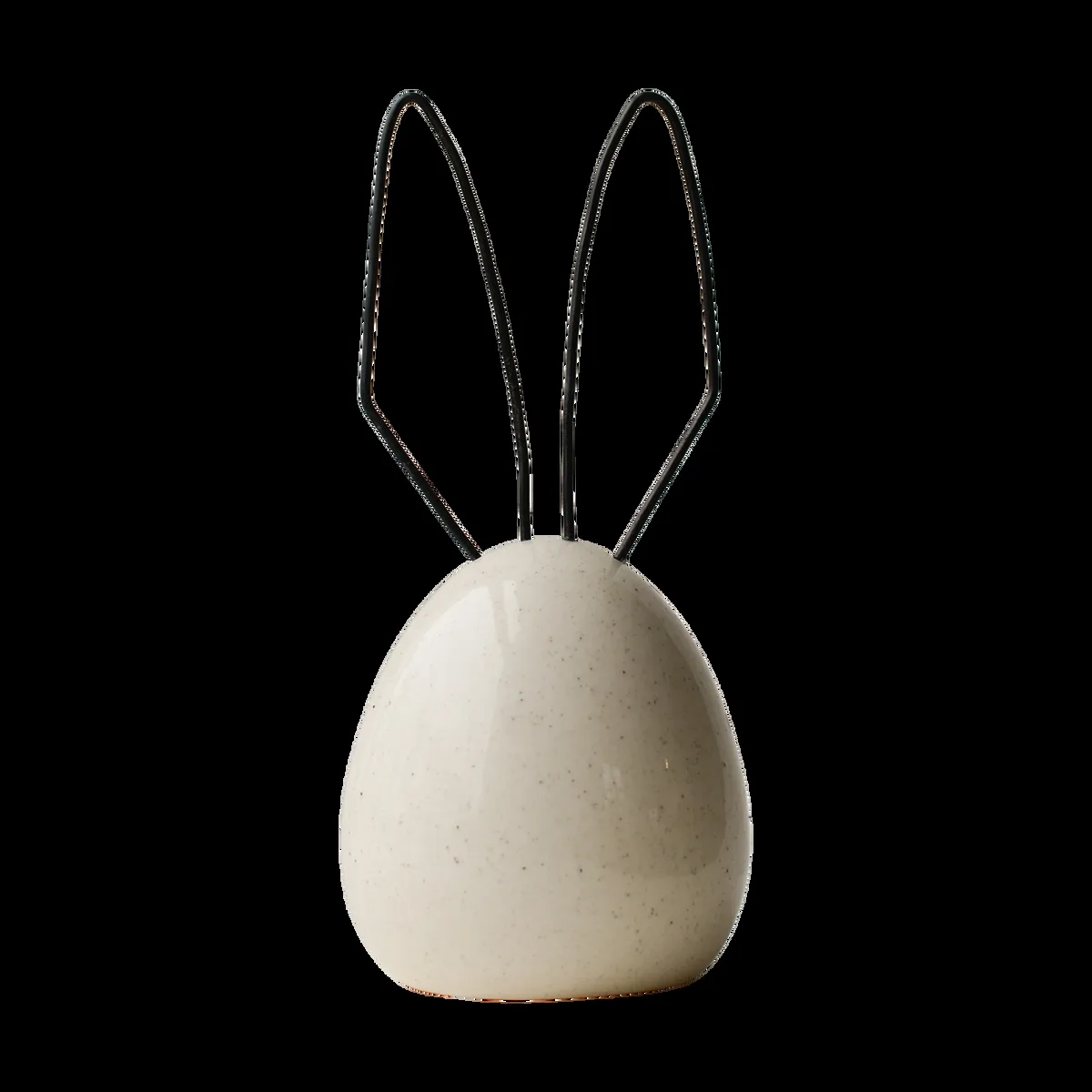 DBKD Hare Easter decoration H18 cm Vanilla