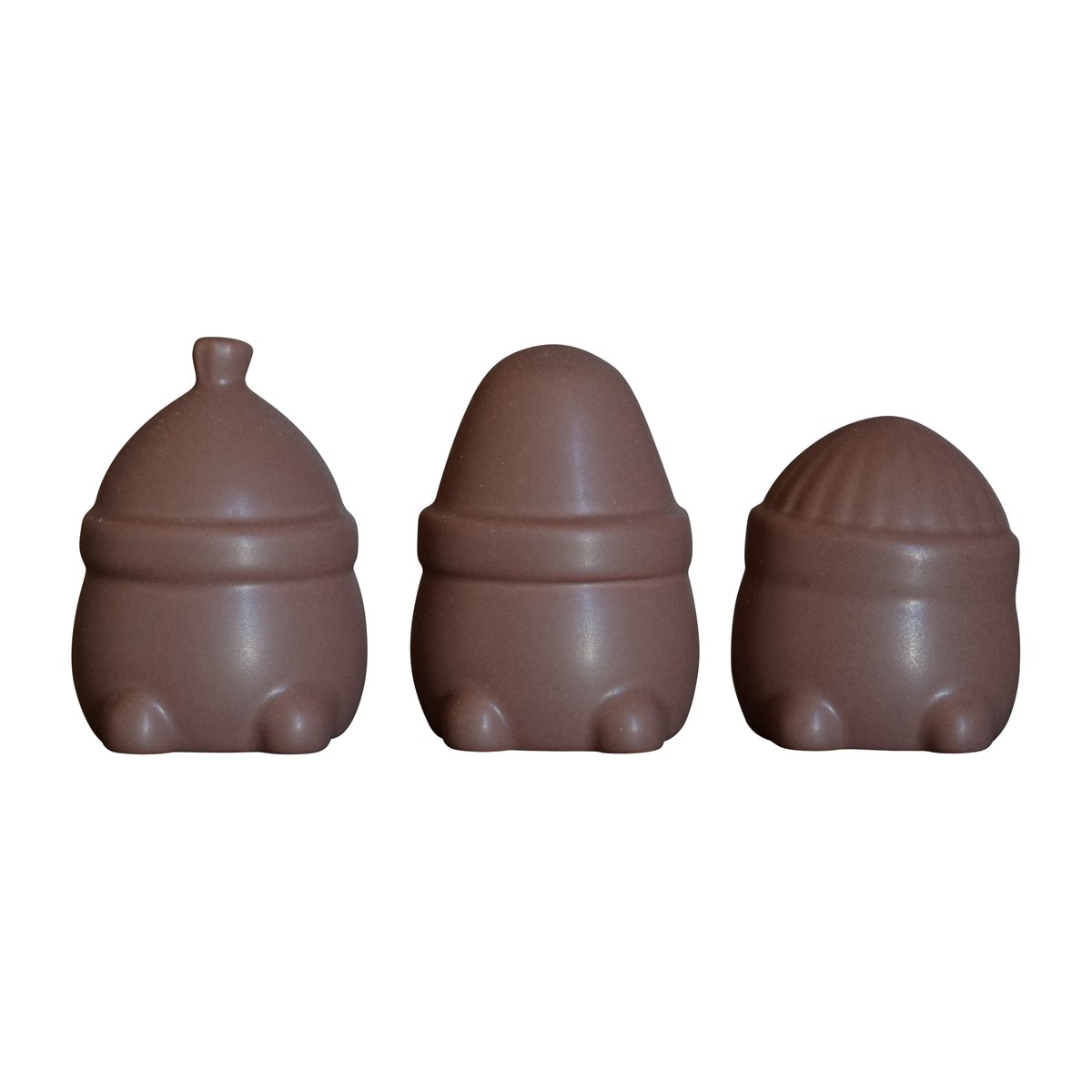 DBKD Hipster Triplets Christmas decoration 3-pack Maroon
