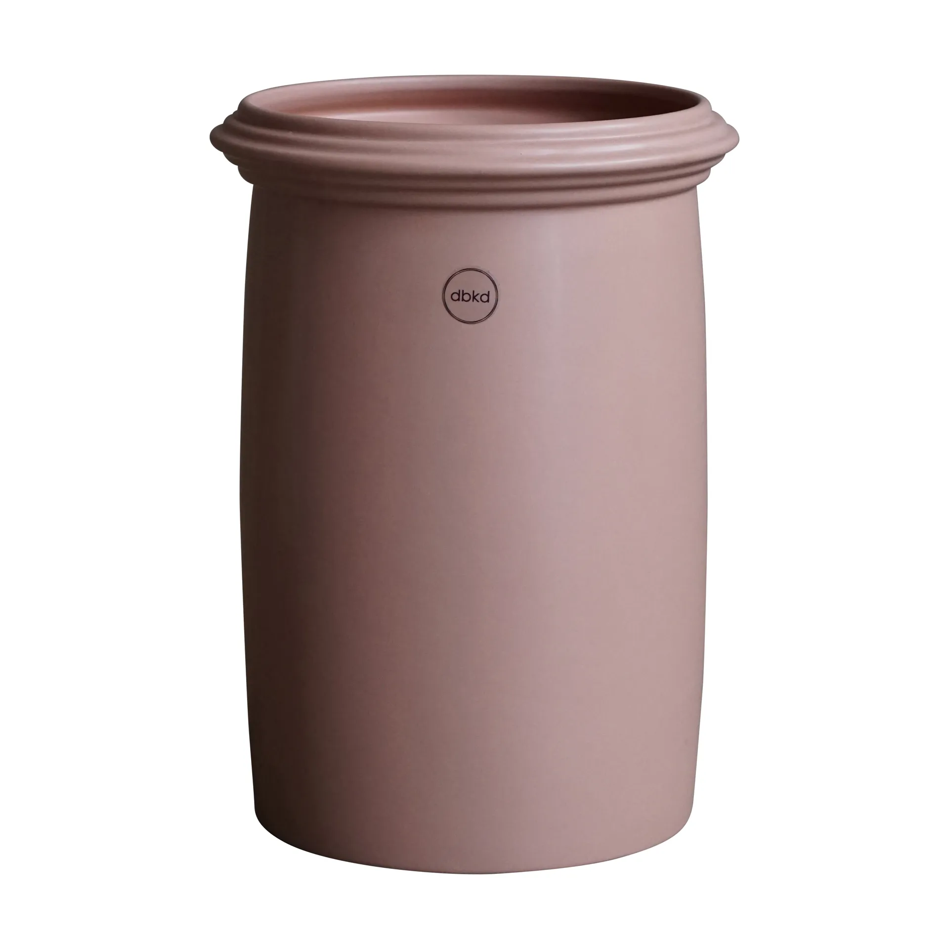 Kruset flower pot apricot, large DBKD