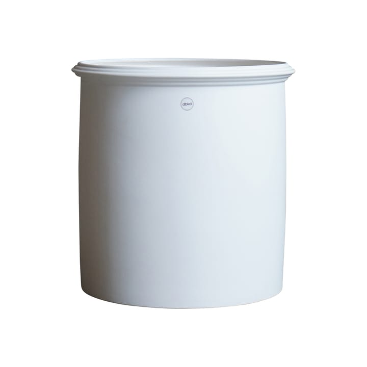 Kruset flower pot matte white - XL Ø34 cm - DBKD