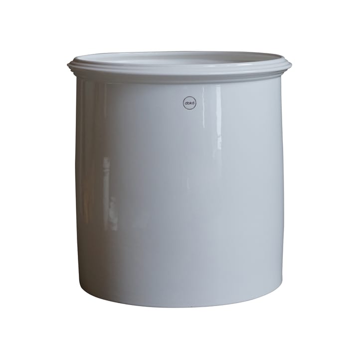 Kruset flower pot smooth white - XL Ø34 cm - DBKD