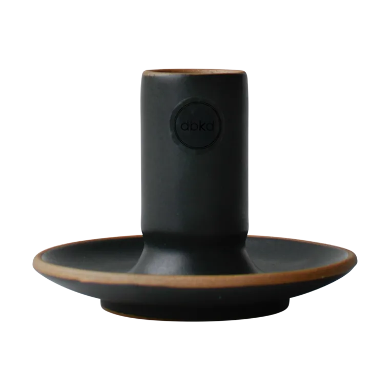 Made candle holder, Black DBKD