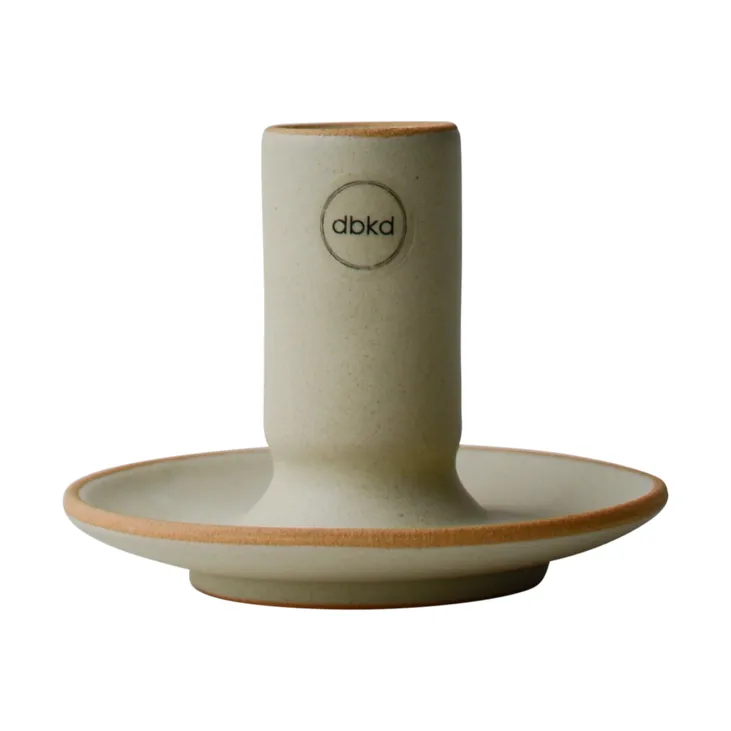 DBKD Made candle holder Creme | Scandinavian Design | Candle holders | Beige