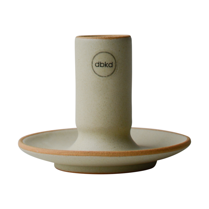 DBKD Made candle holder Creme | Scandinavian Design | Candle holders | Beige