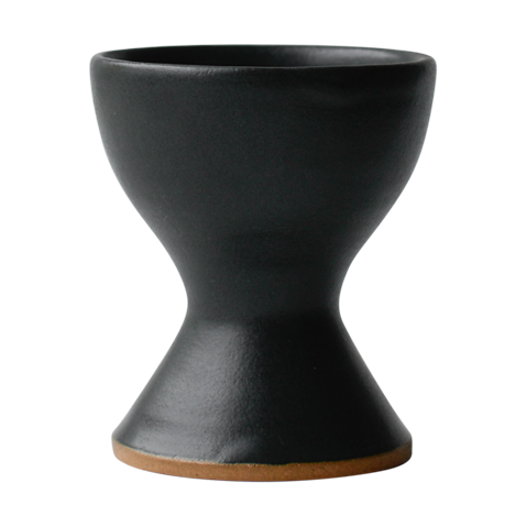 DBKD Made egg cup 4-pack Black | Scandinavian Design | Egg cups | Black