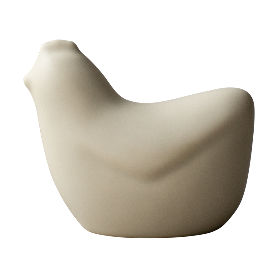 DBKD Mini hens 8 cm Cream | Scandinavian Design | Decorative accessories | White