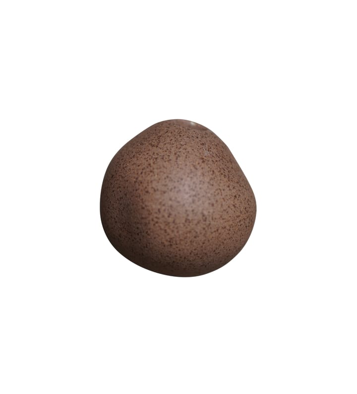 Miniature wall mounted vase brown, small Ø8 cm DBKD