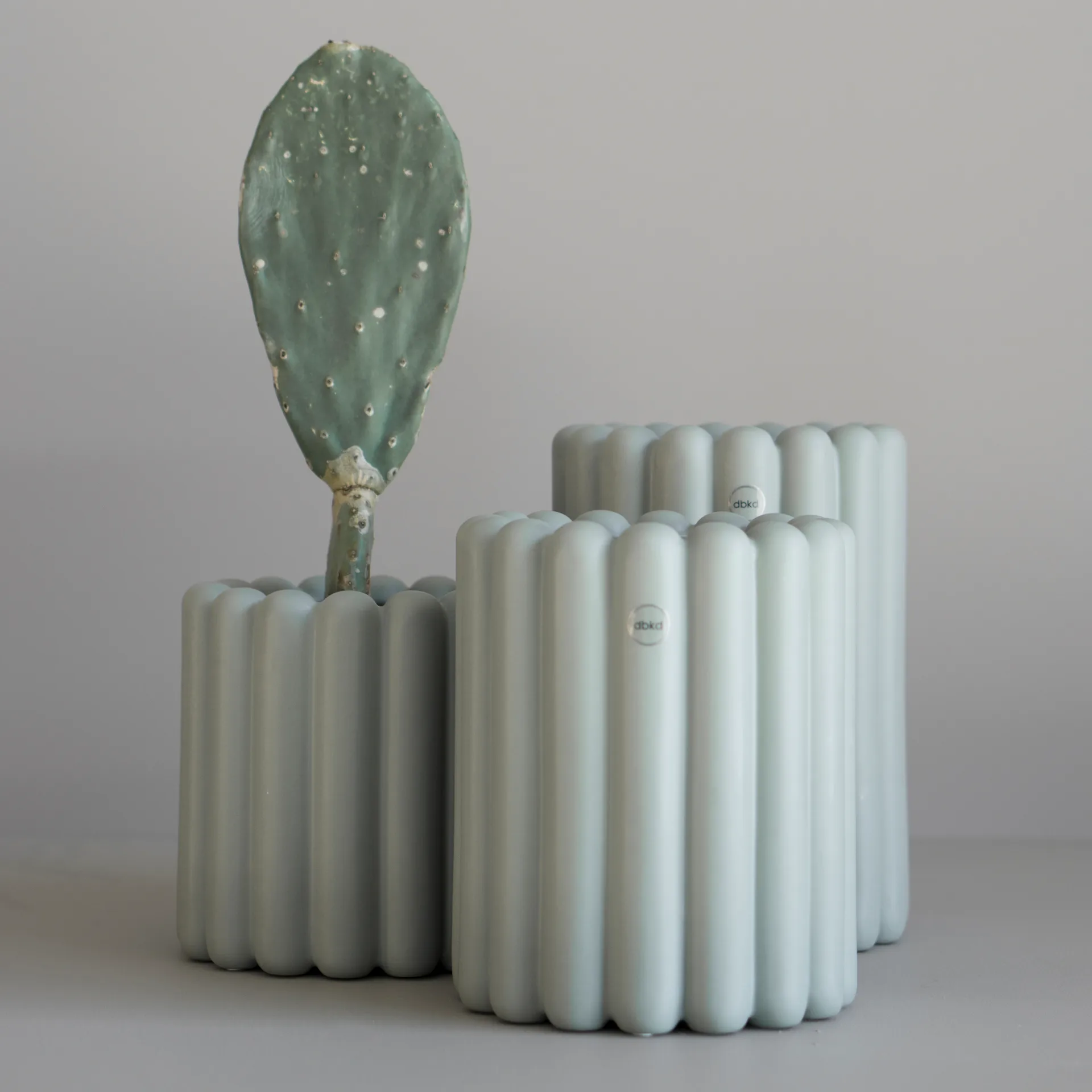 Mist flower pot large Ø19x27 cm, Pistachio DBKD