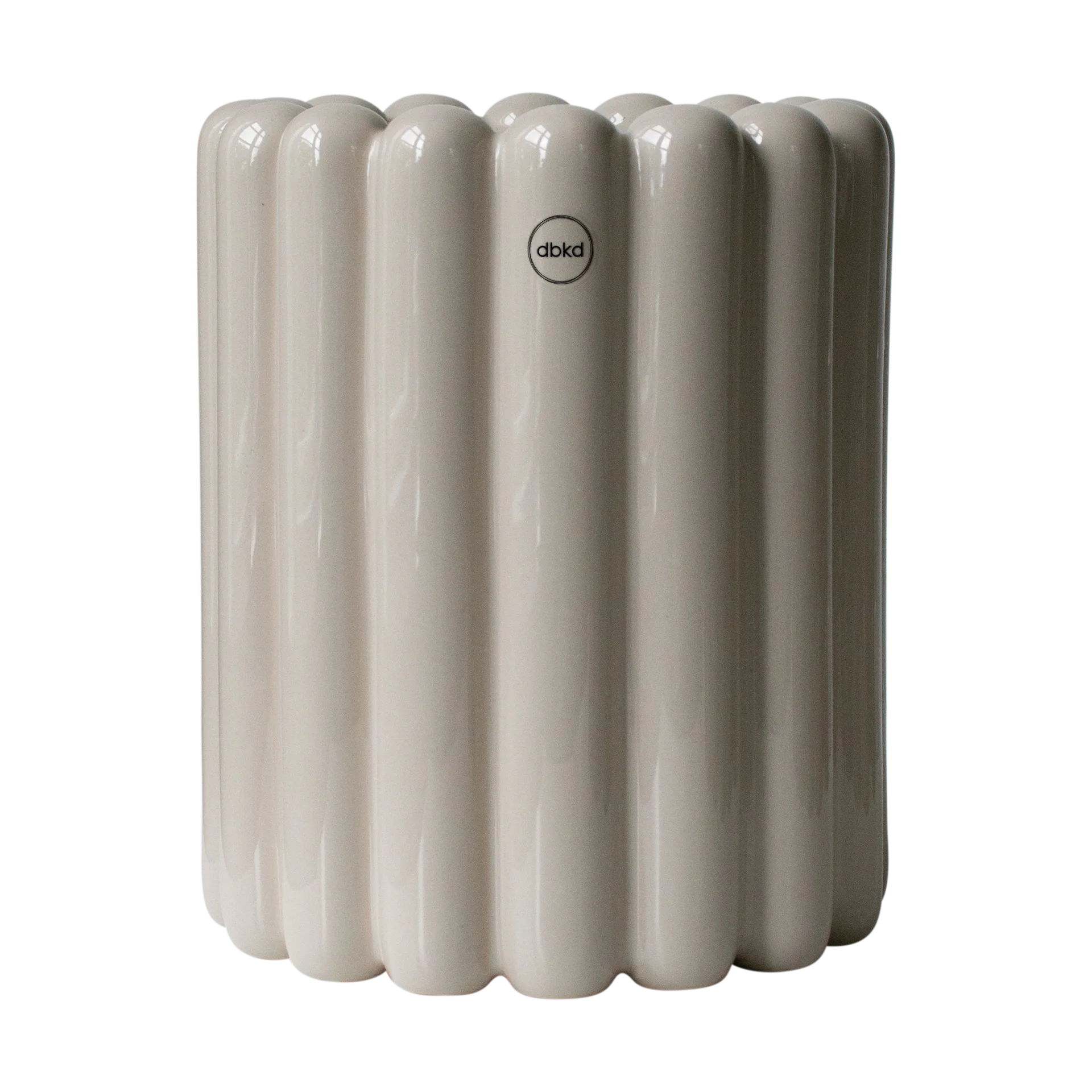 Mist flower pot medium Ø19x23 cm, Shiny mole DBKD