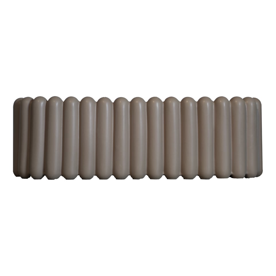 DBKD Mist flower pot oval Dust | Scandinavian Design | Flower pots | Brown
