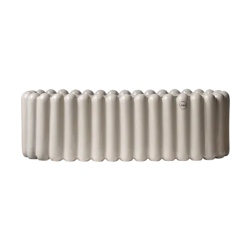 Mist flower pot oval - Shiny mole - DBKD