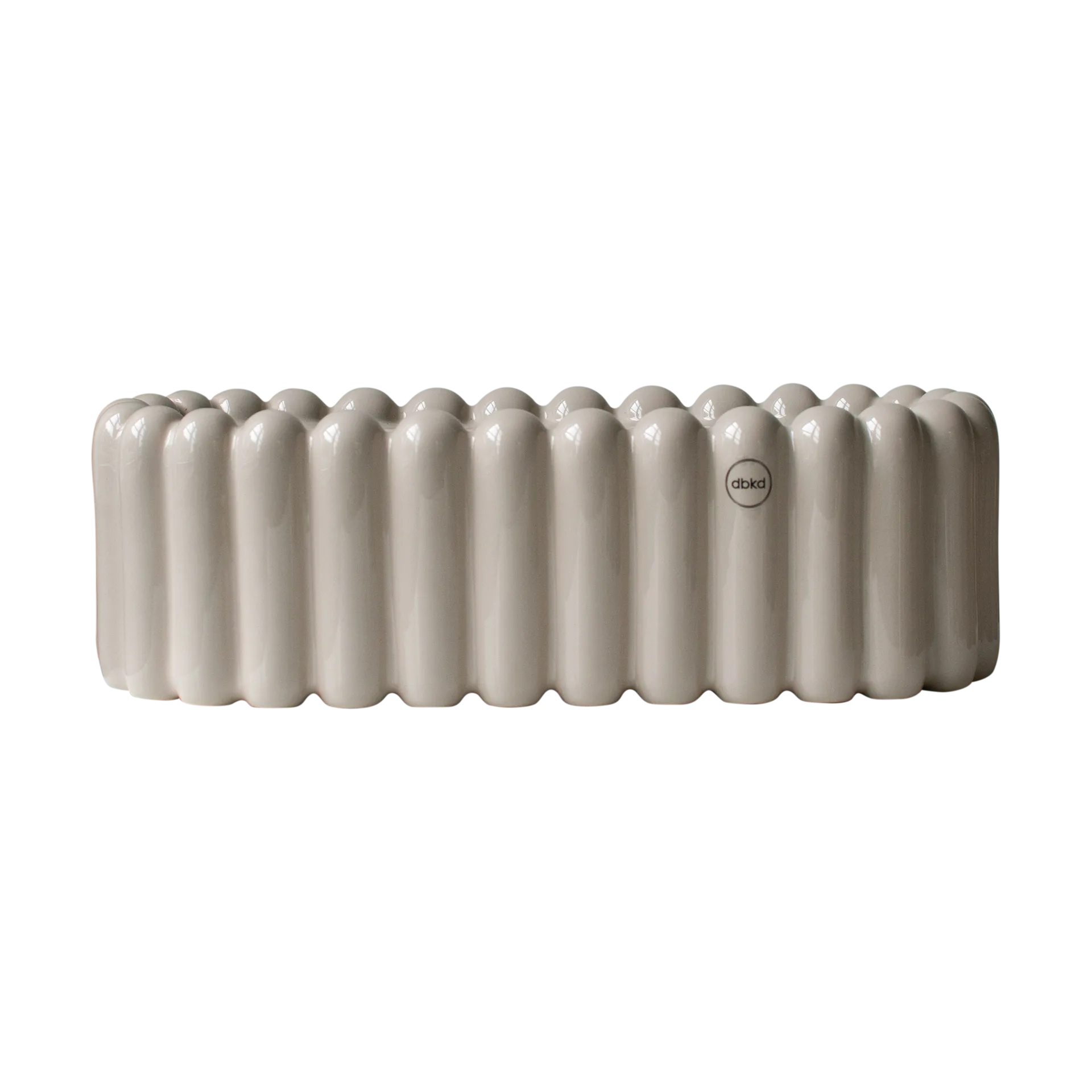 Mist flower pot oval small 35 cm, Shiny mole DBKD