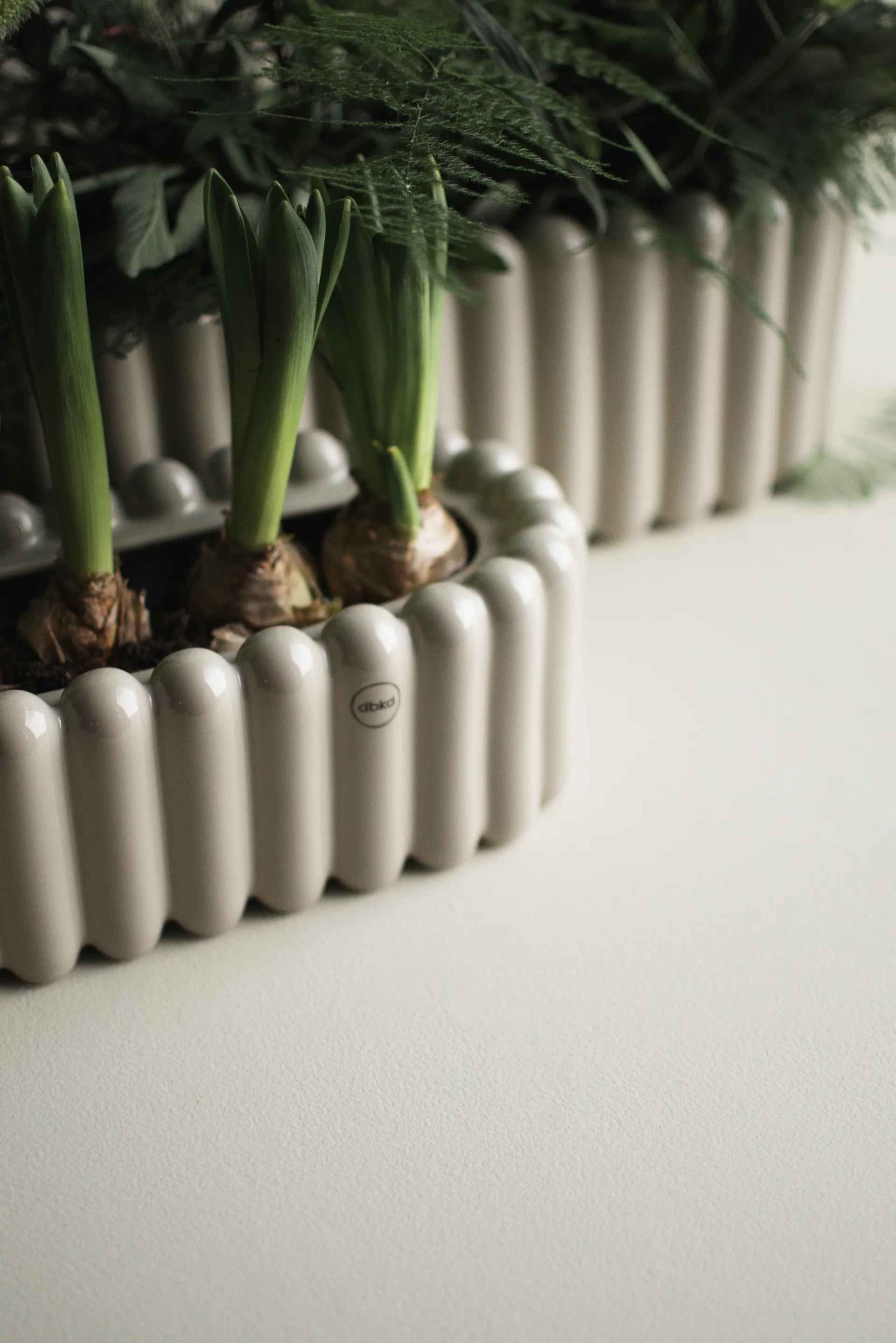 Mist flower pot oval small 35 cm, Shiny mole DBKD