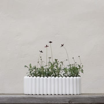 Mist flower pot oval - White - DBKD