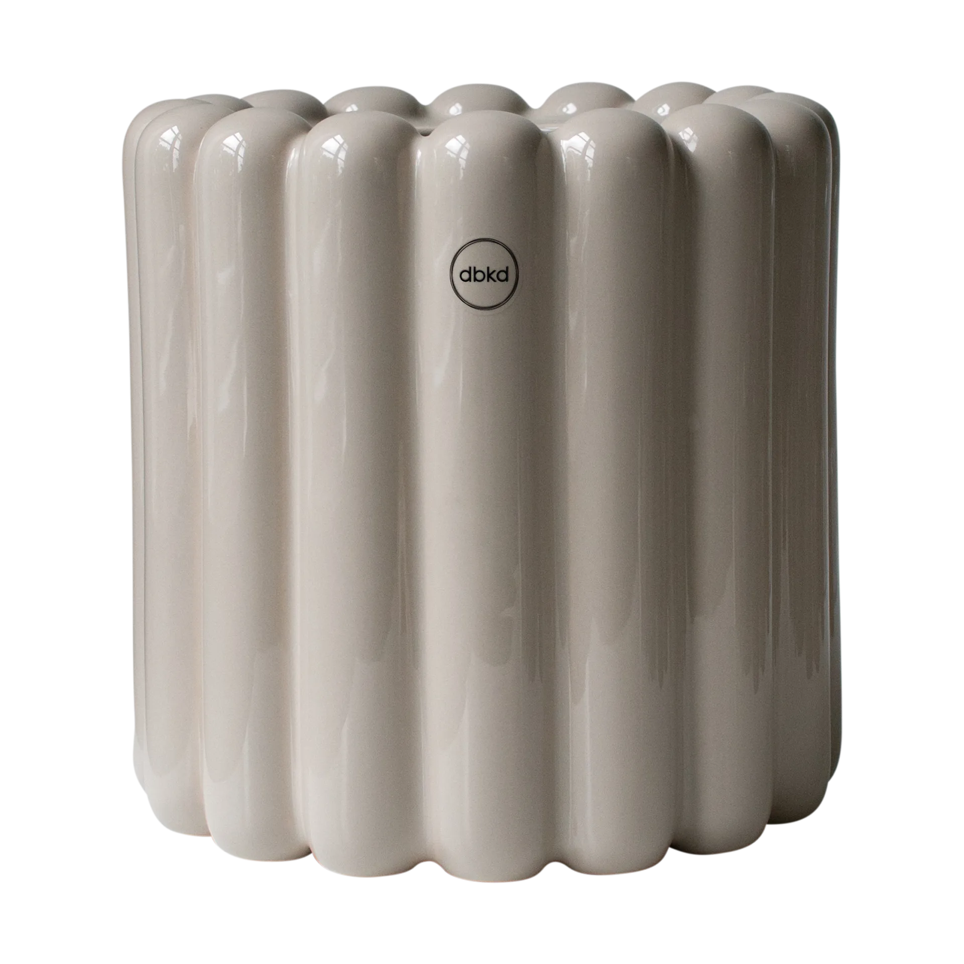 Mist flower pot small Ø19x19 cm, Shiny mole DBKD