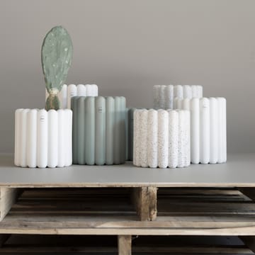 Mist flower pot small Ø19x19 cm - White - DBKD