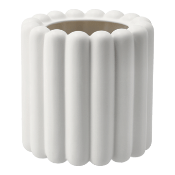 Mist flower pot small Ø19x19 cm - White - DBKD