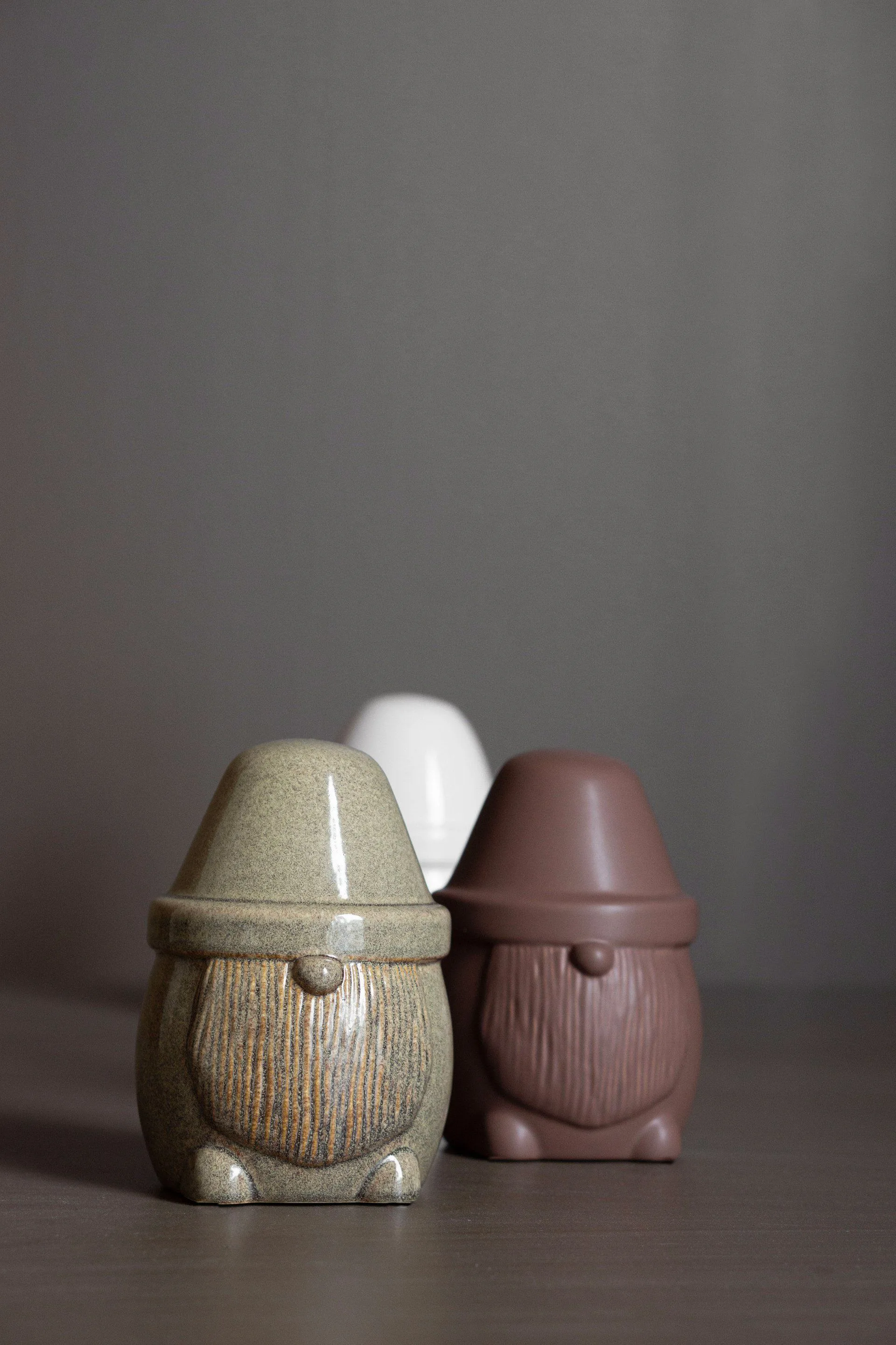 Mister Santa Christmas decoration Ø9.5 cm, Maroon DBKD