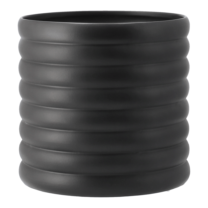 Mud flower pot black - XL. Ø 27 cm - DBKD