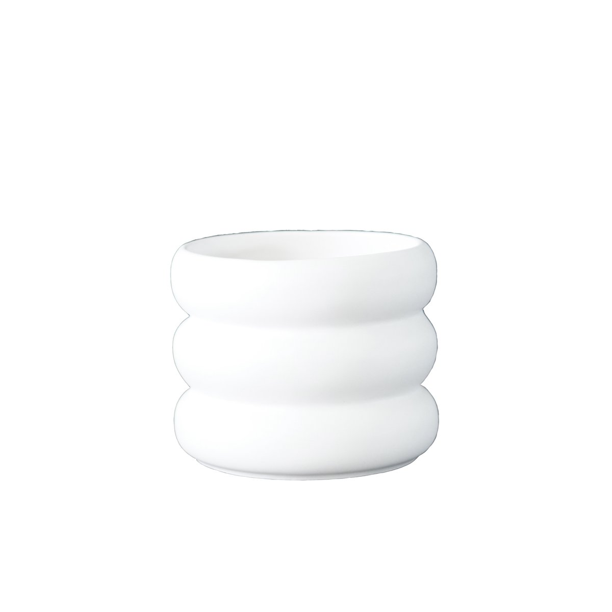 DBKD Mud flower pot white Small, o 10 cm | Scandinavian Design | Flower pots | White