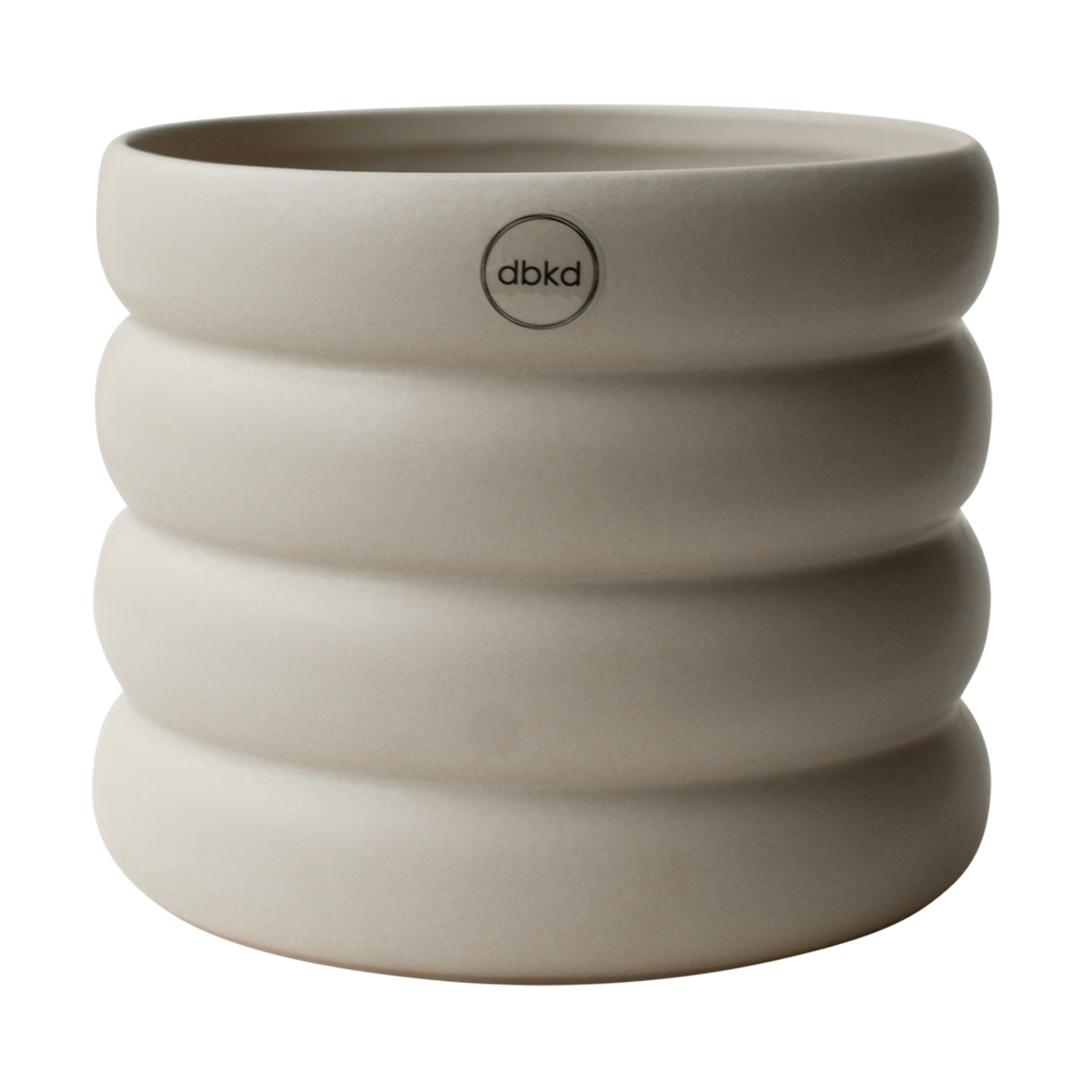 DBKD Mud plant pot mole Medium, Ø14 cm