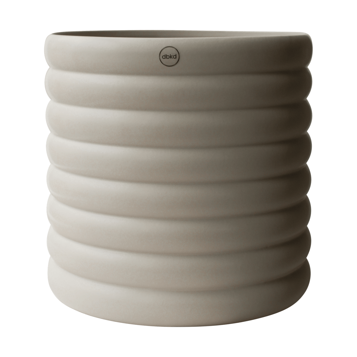DBKD Mud plant pot mole XL, Ø27 cm | Scandinavian Design | Flower pots | Beige