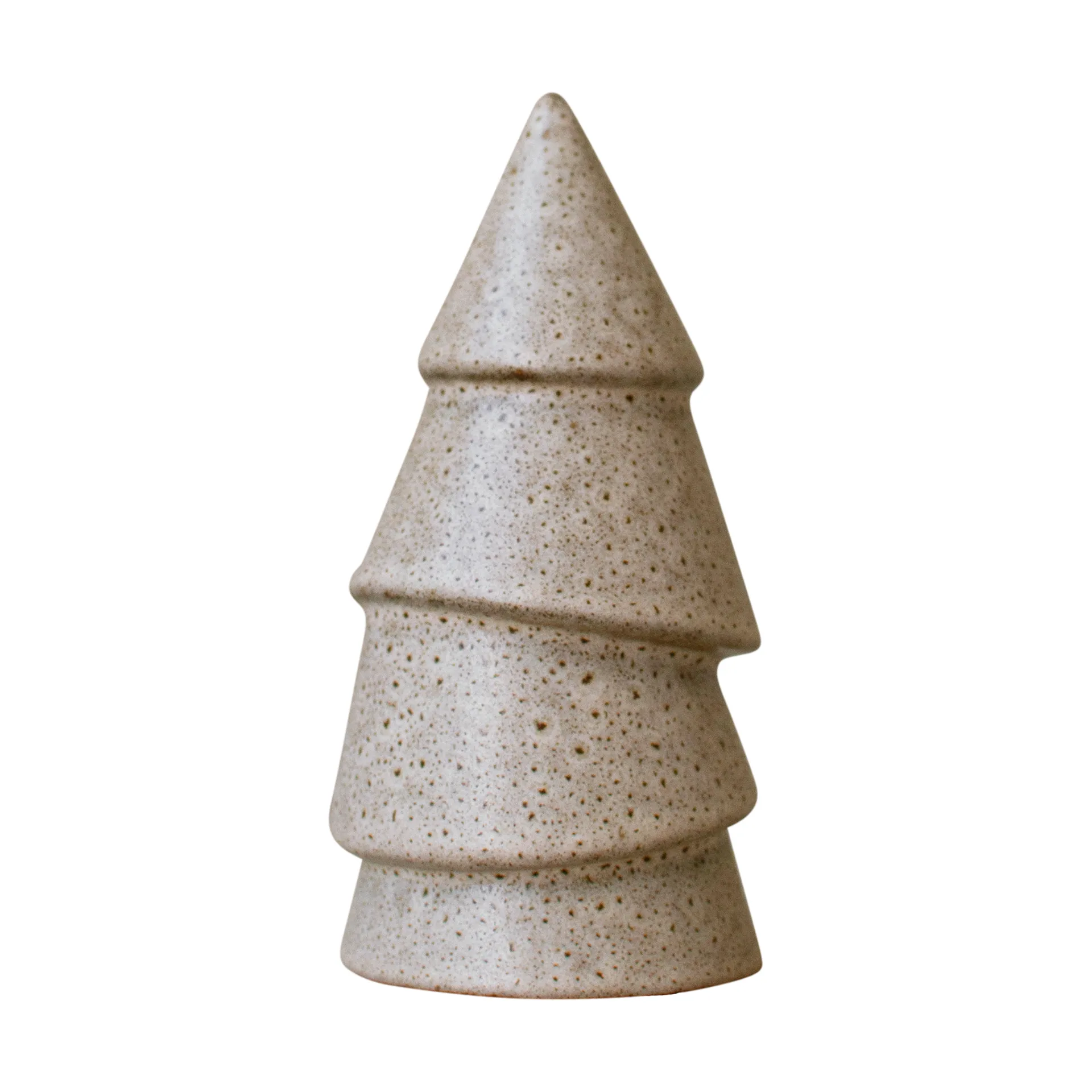 Narrow Christmas tree beige, Large 14 cm DBKD