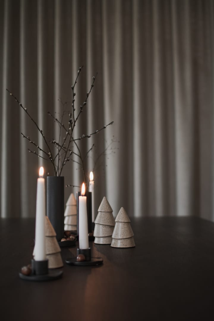 Narrow Christmas tree beige, Small 11 cm DBKD