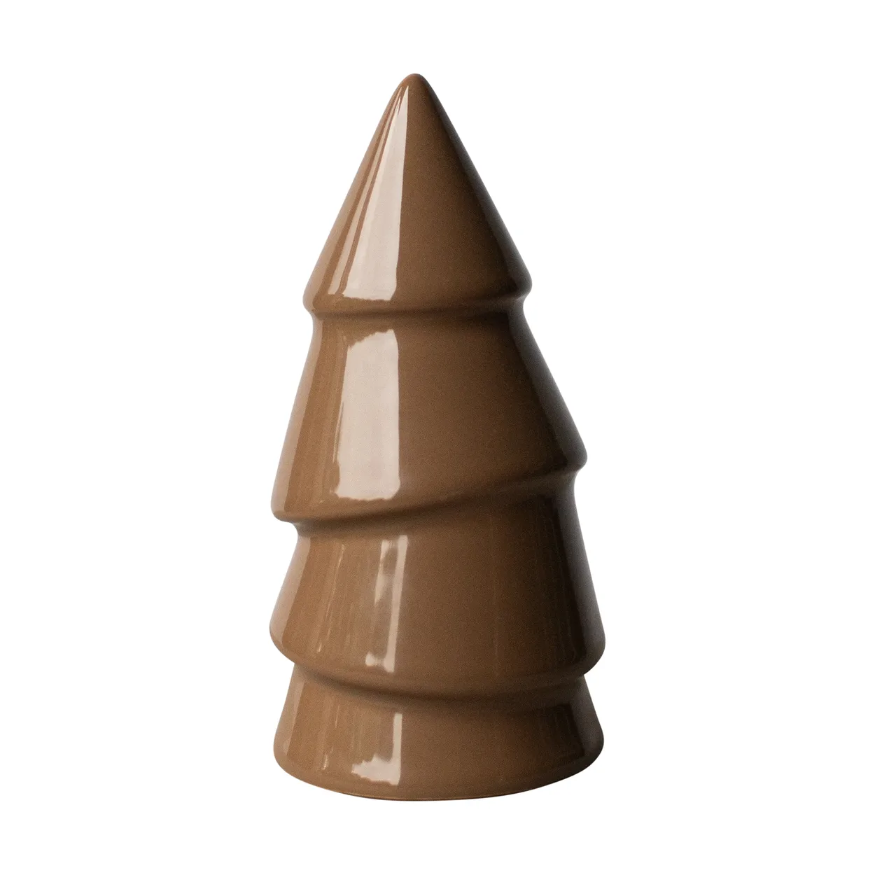 DBKD Narrow decoration 14 cm Shiny nougat | Scandinavian Design | Decorative accessories | Brown
