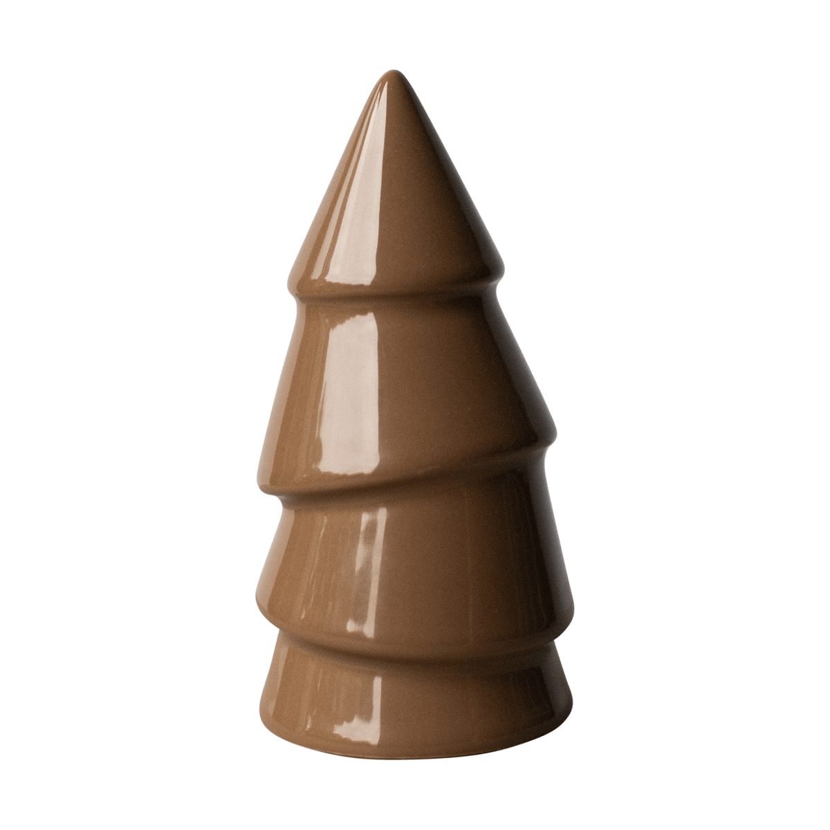 DBKD Narrow decoration 14 cm Shiny nougat | Scandinavian Design | Decorative accessories | Brown