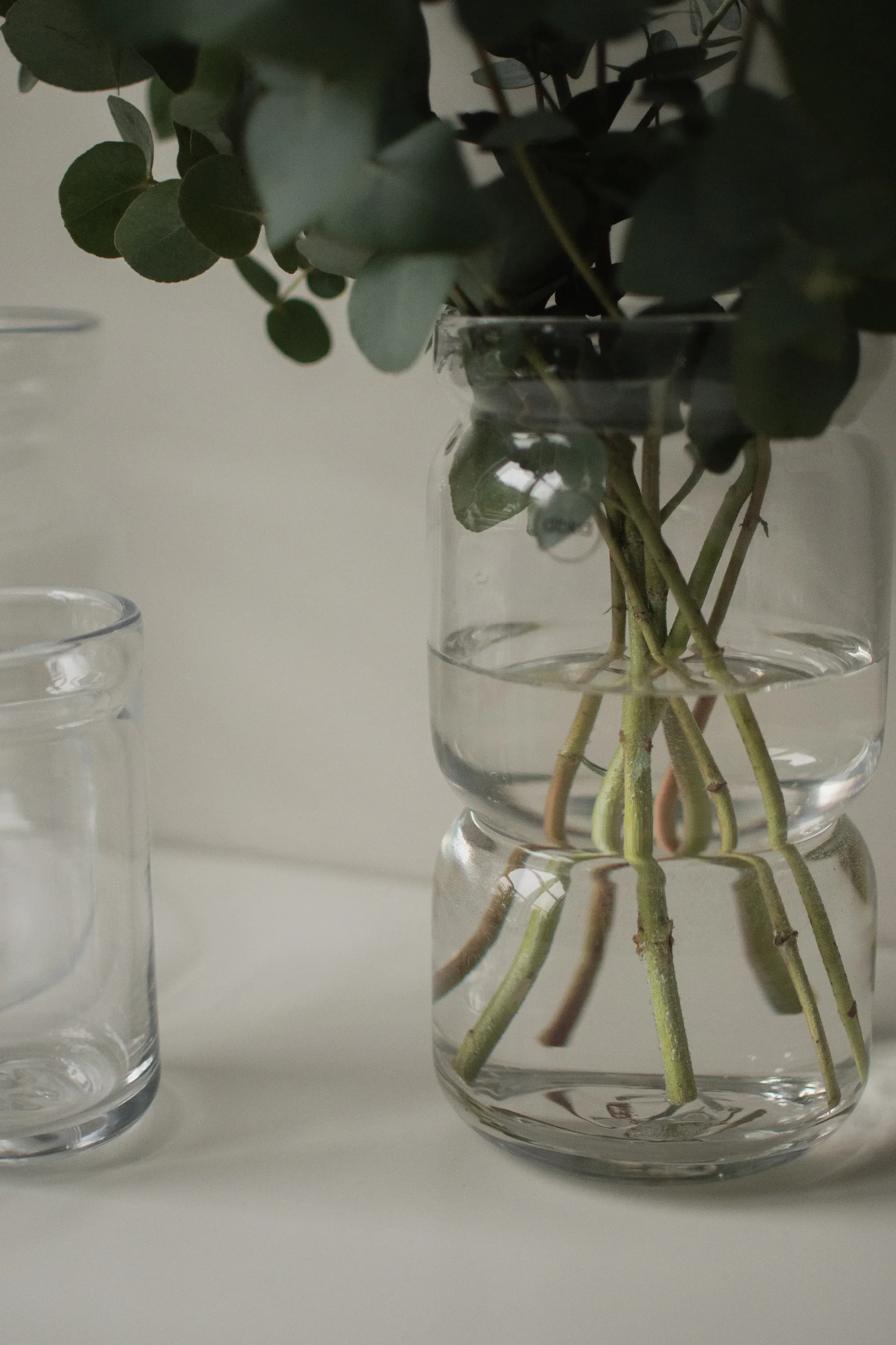 Neck pot, Clear, Ø12x22.5 cm DBKD