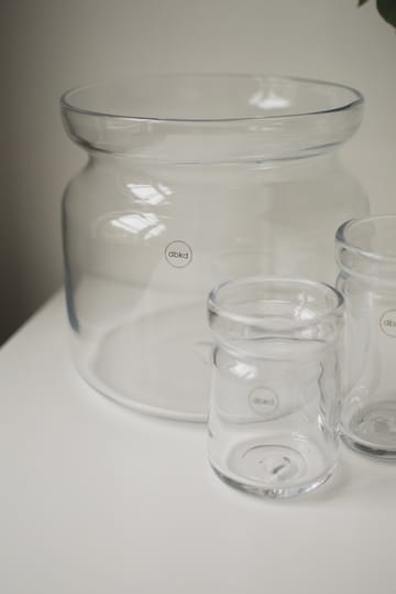 Neck pot - Clear, Ø22.5x20 cm - DBKD