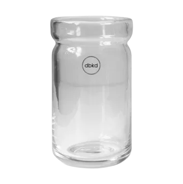Neck pot - Clear, Ø8x15 cm - DBKD