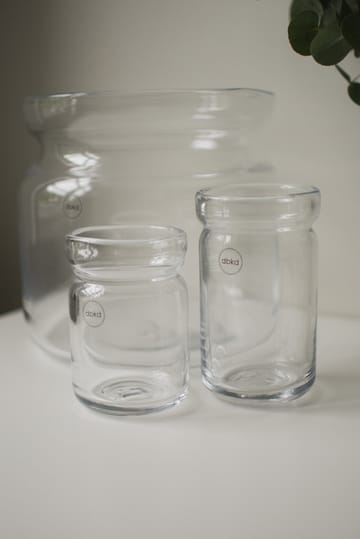 Neck pot - Clear, Ø8x15 cm - DBKD
