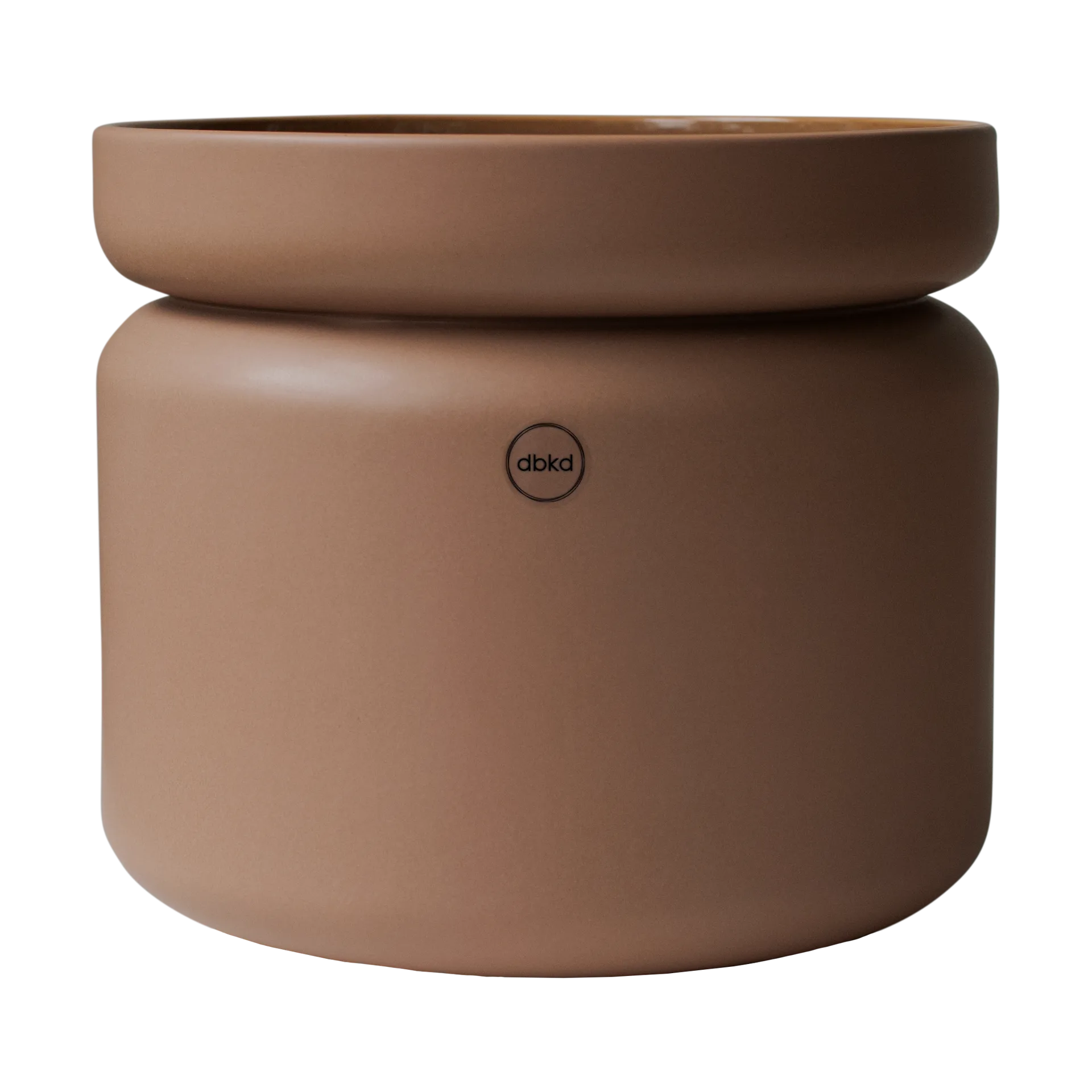Neck pot, Nougat, Ø22.5x20 cm DBKD